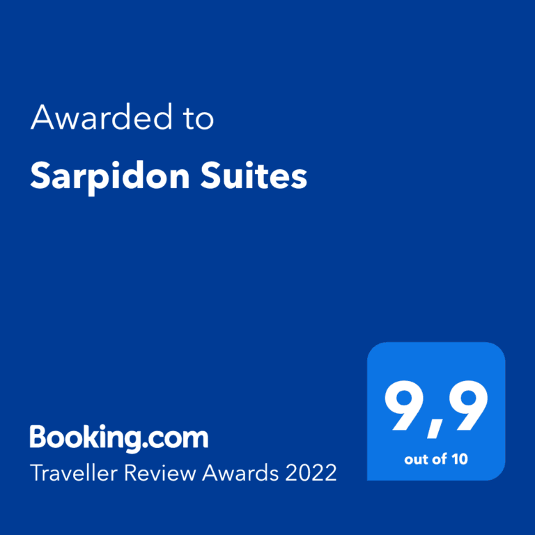 Βραβείο “TRAVELLER REVIEW AWARDS 2022” από την booking.com